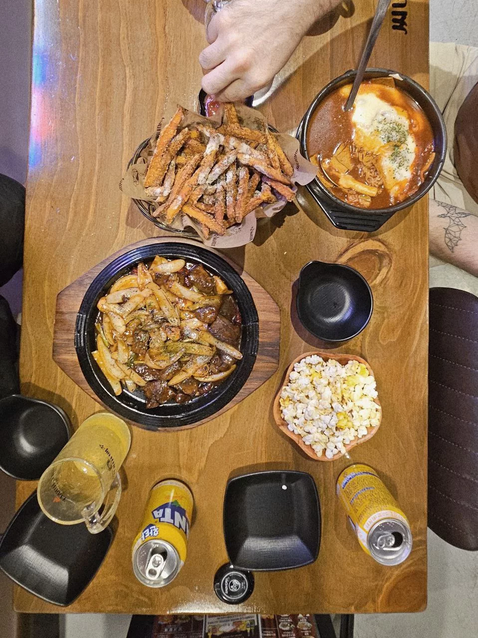 Alex reflecting at the peace monument