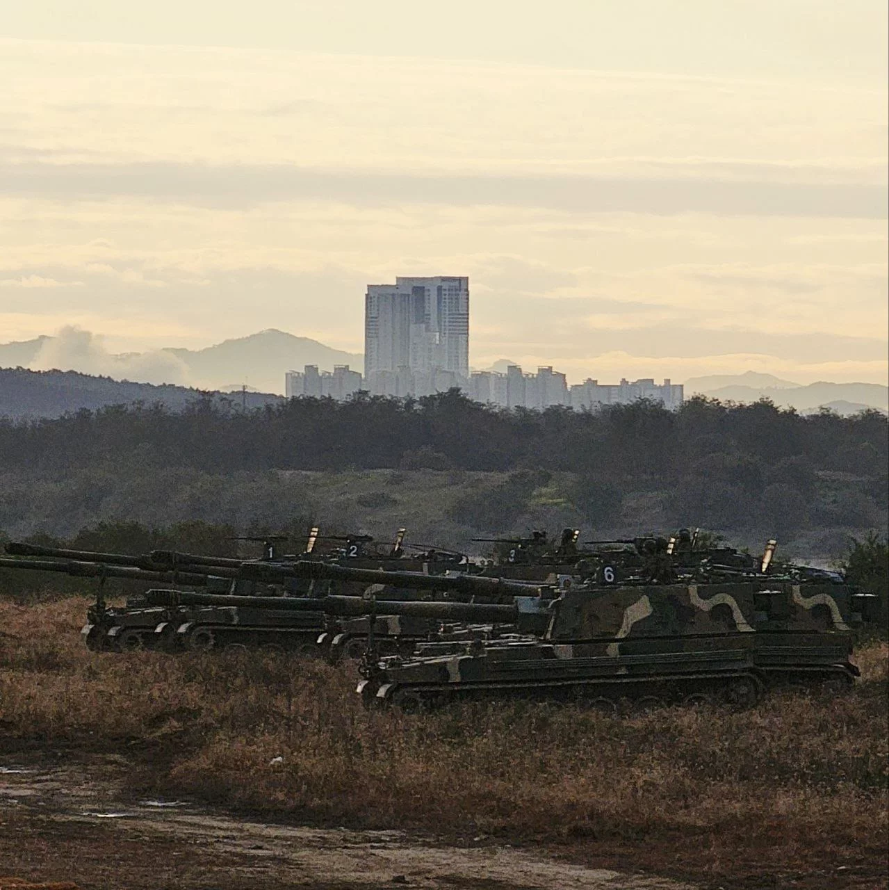 Morning departure on the final push to Seoul