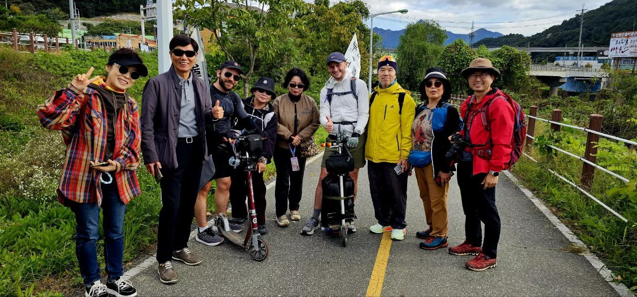 Seoul skyline finally in sight